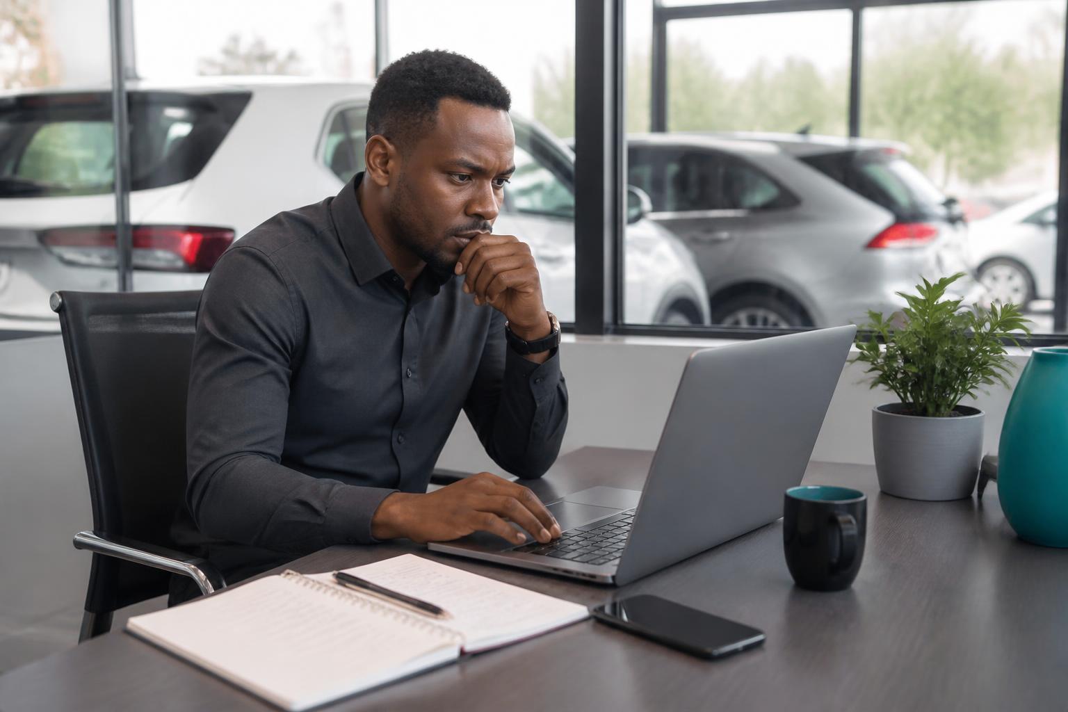 Cold CRM database with thousands of uncontacted car buyers